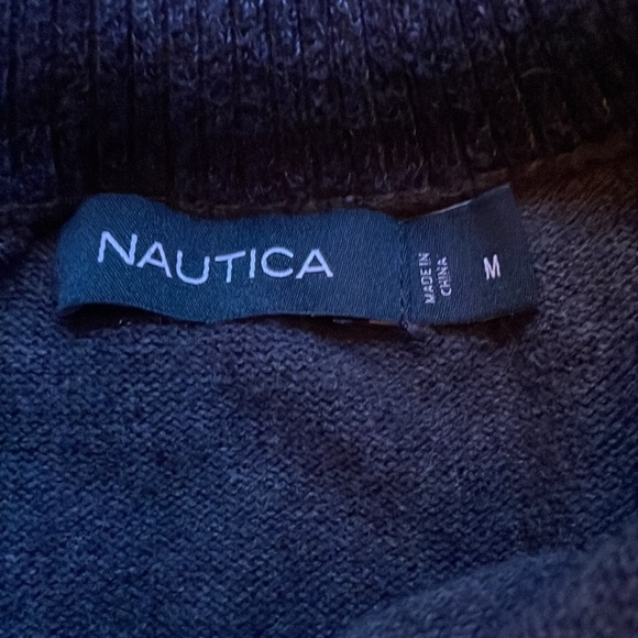 Nautica Zip Collar Sweater - Picture 3 of 4